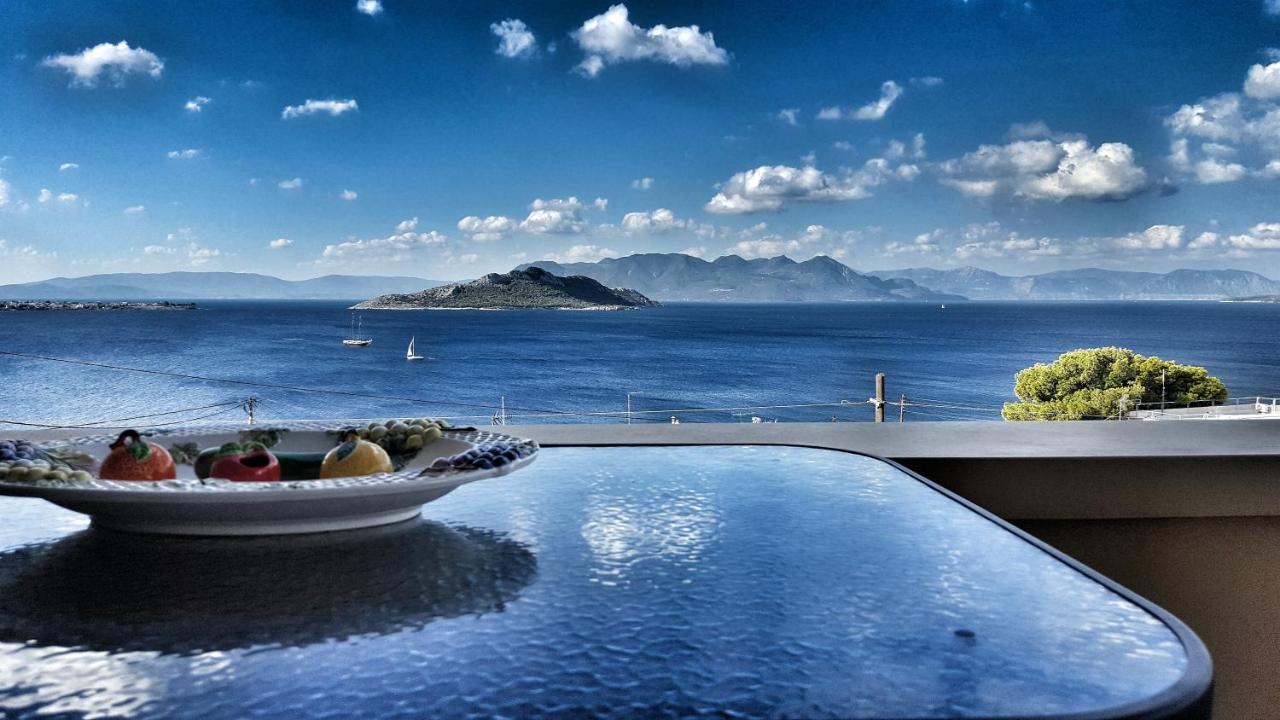 Cozy Sunset House Villa Aegina Exterior foto