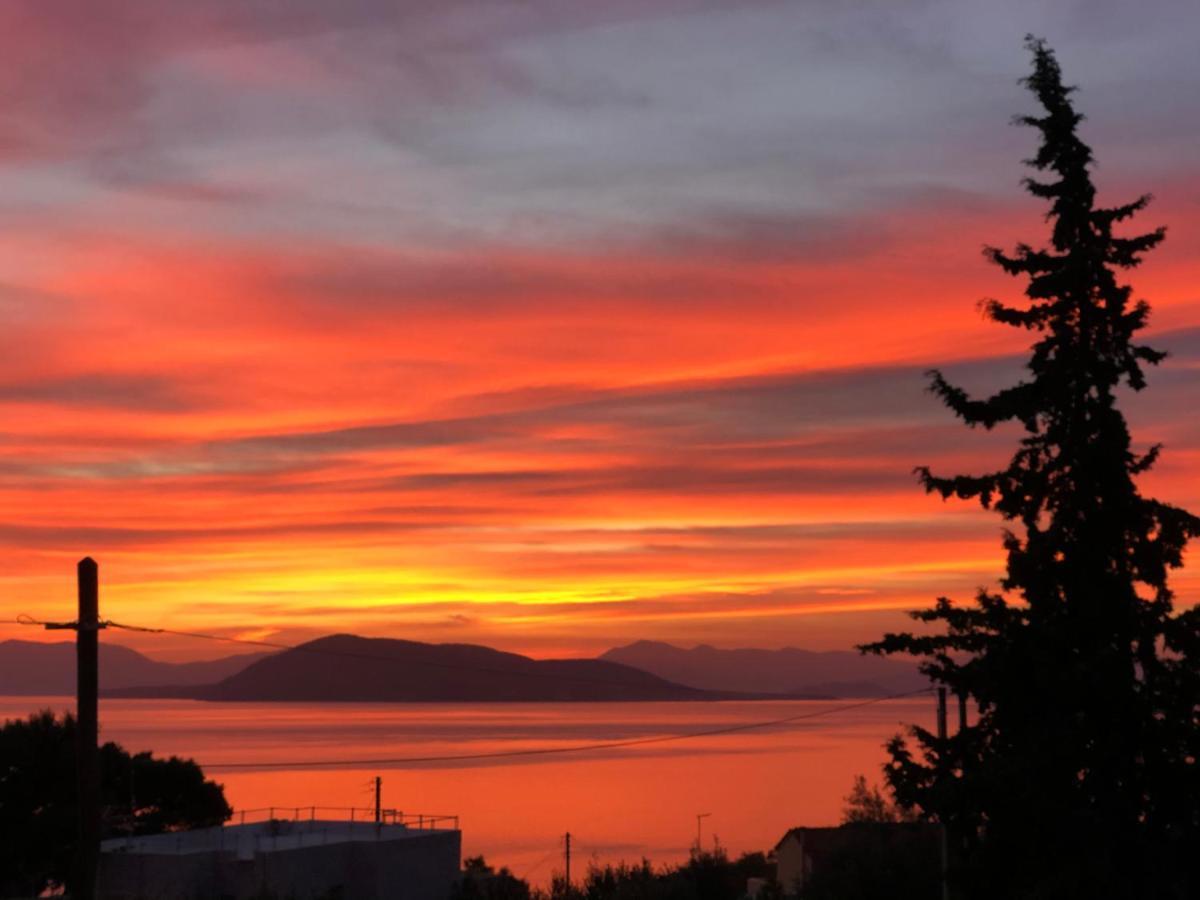 Cozy Sunset House Villa Aegina Exterior foto